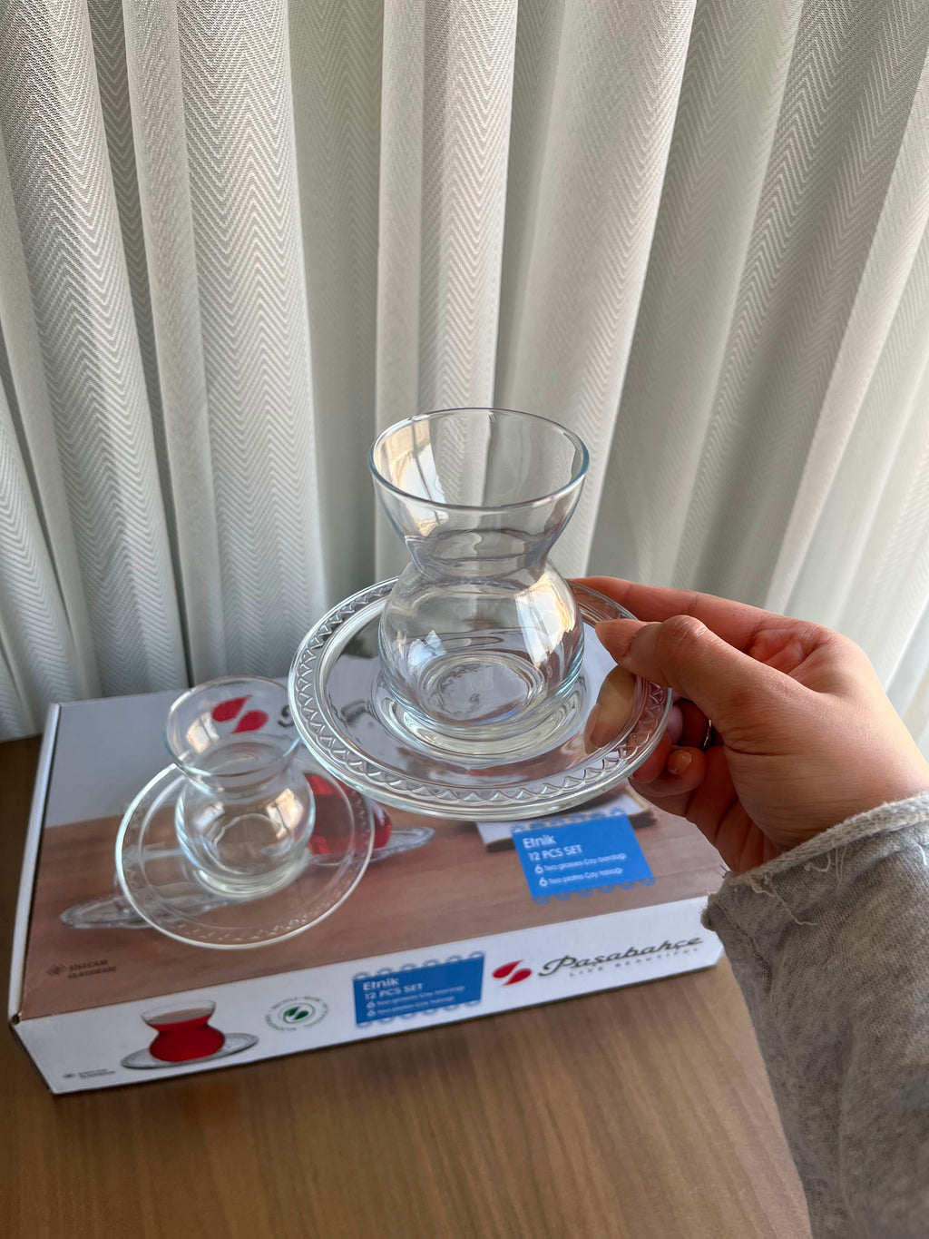 Pașabahce Turkey - Tea Set of 12 Piece
