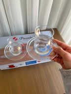 Pașabahce Turkey - Tea Set of 12 Piece