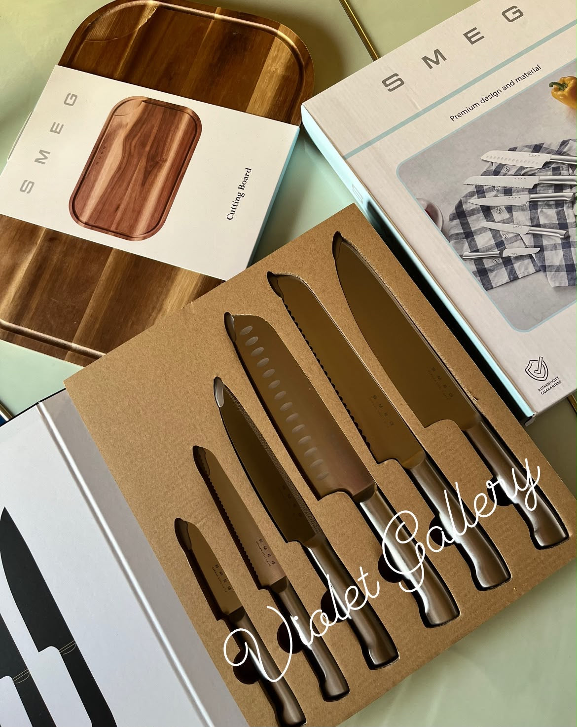 SMEG Knives Set of 6 Piece