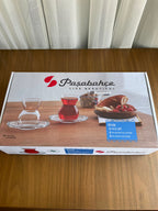 Pașabahce Turkey - Tea Set of 12 Piece
