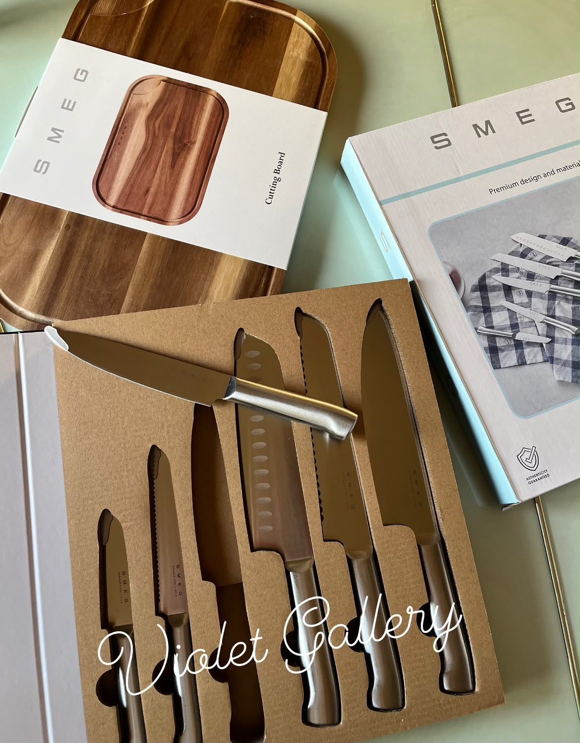 SMEG Knives Set of 6 Piece