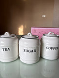 Coffee Tea Sugar Set