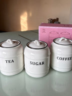Coffee Tea Sugar Set