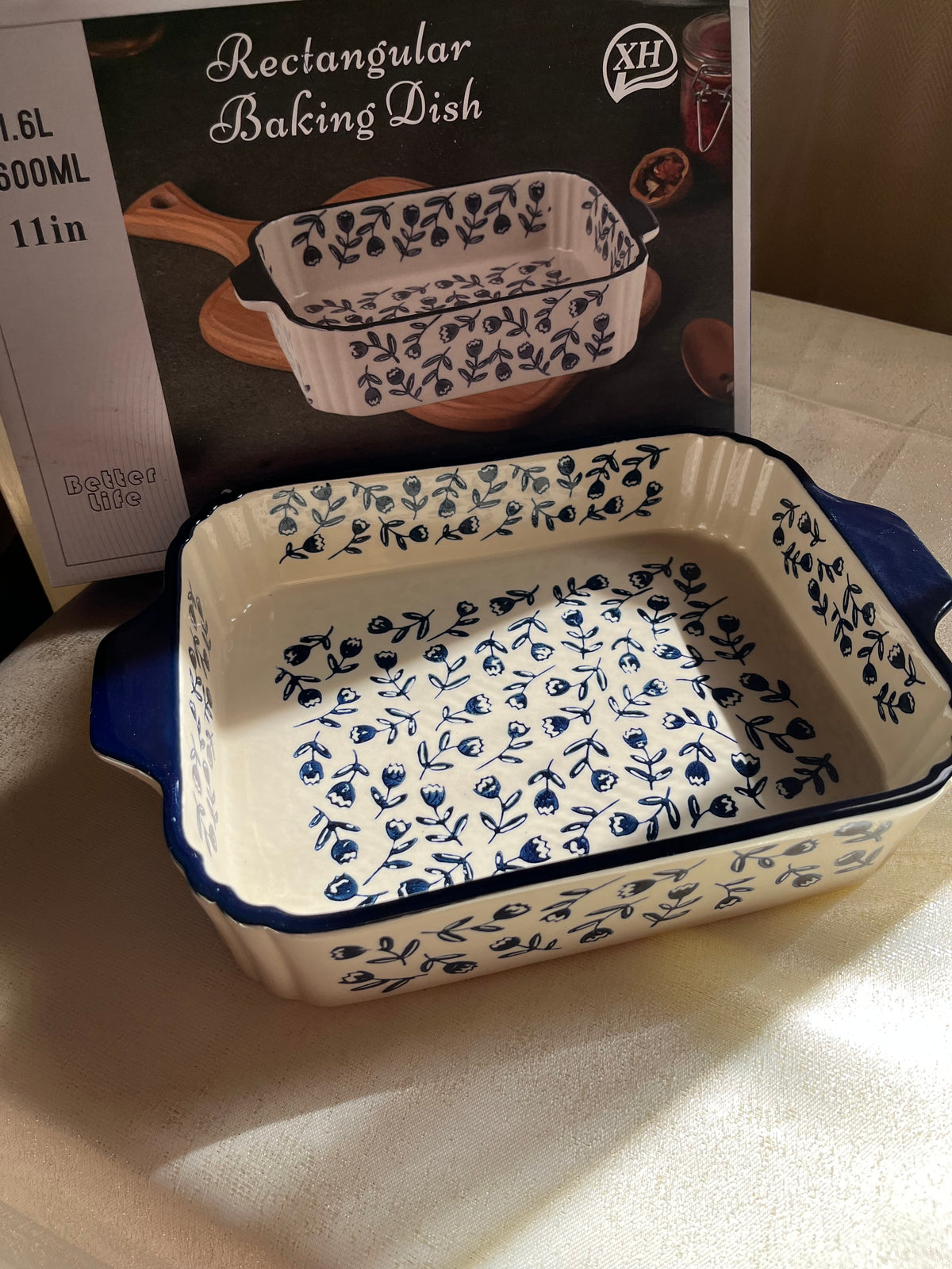 Porcelain Baking Dish